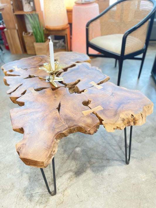 Bali Wooden boards Coffee table